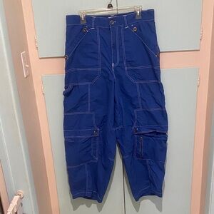 BDG Royal Blue Cargo Crop Pants